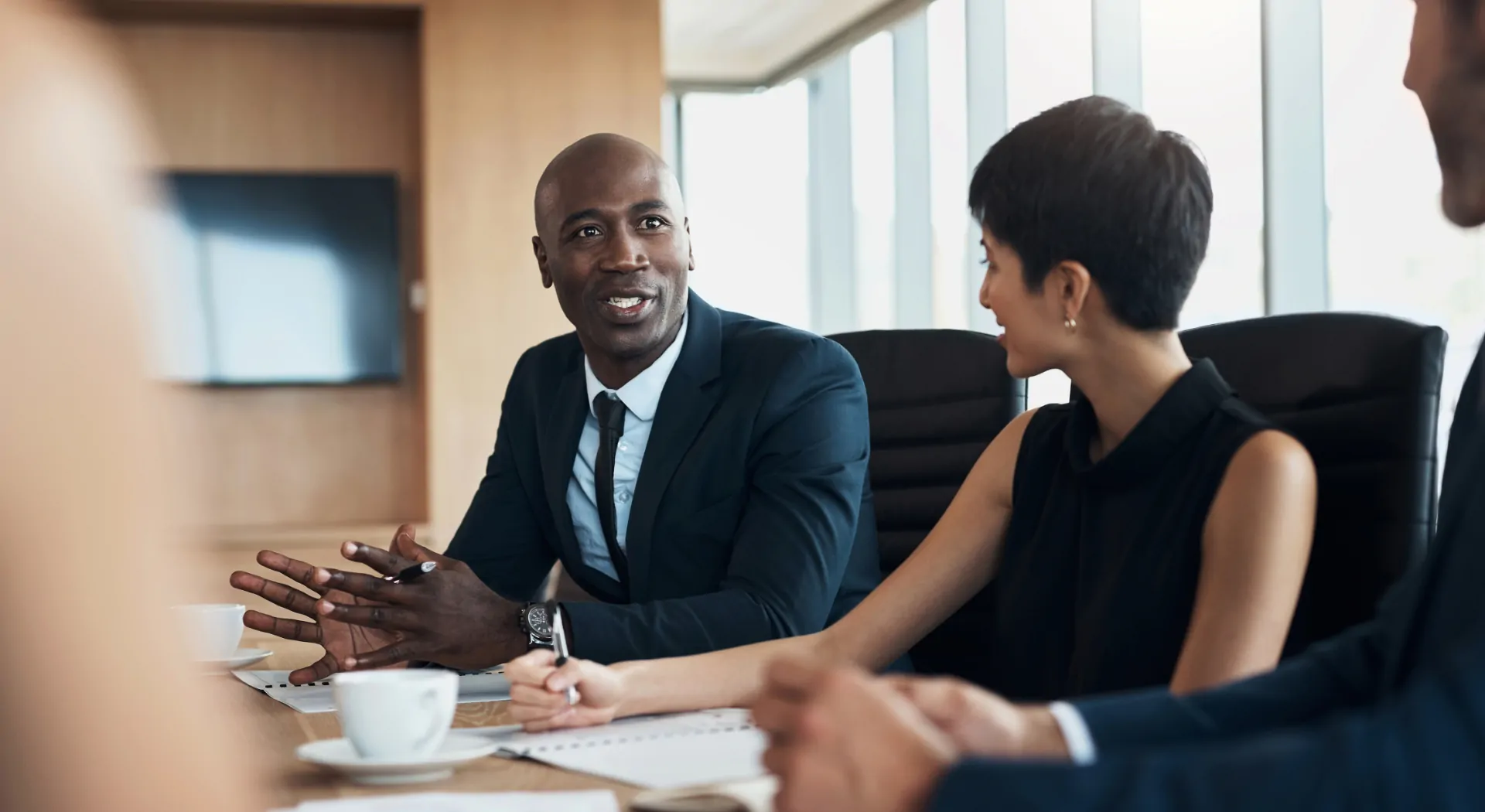 Leadership team at Menroc Asset Management